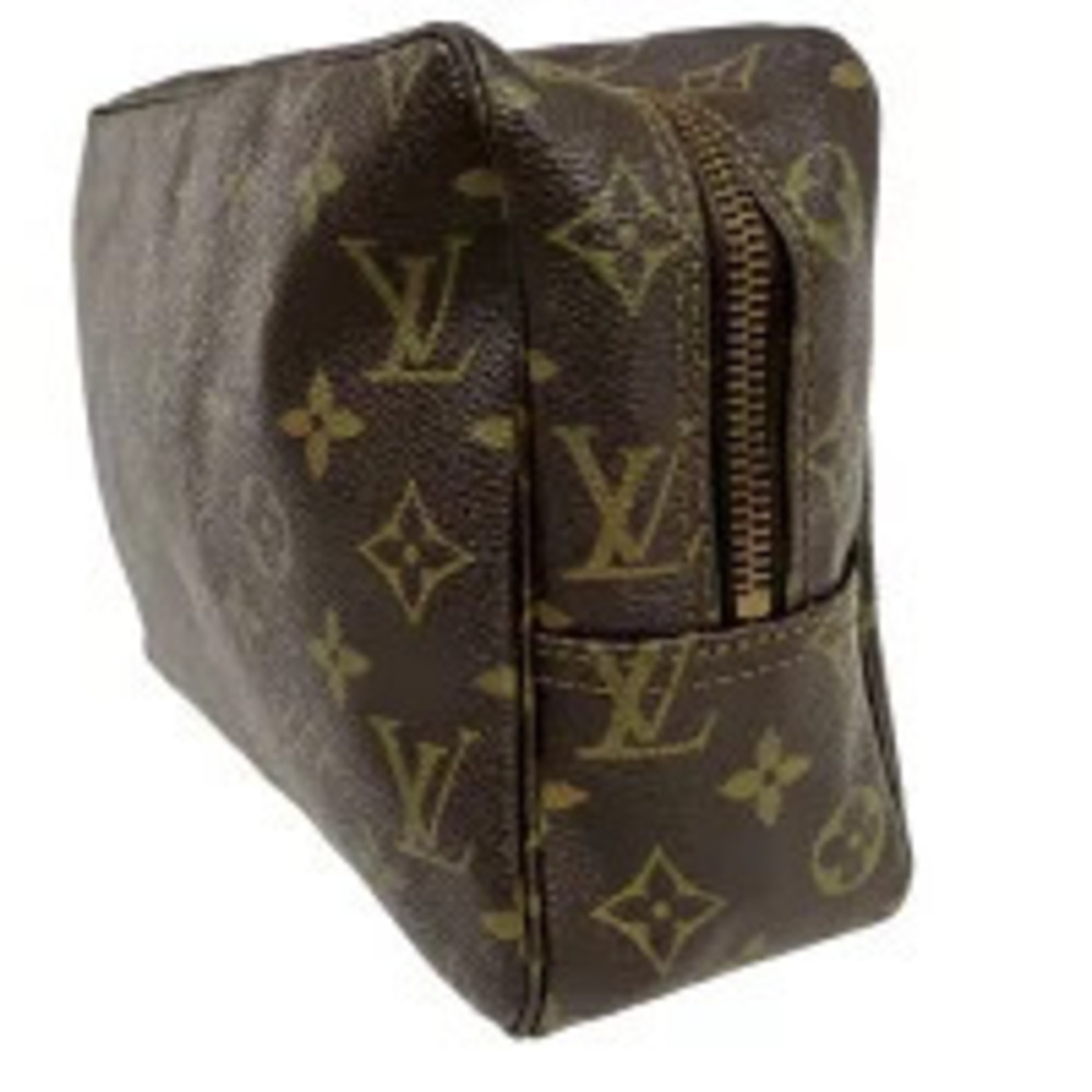 Louis Vuitton Trouse Toilette Bag Shoulder Pouch Monogram Leather - Picture 2 of 9